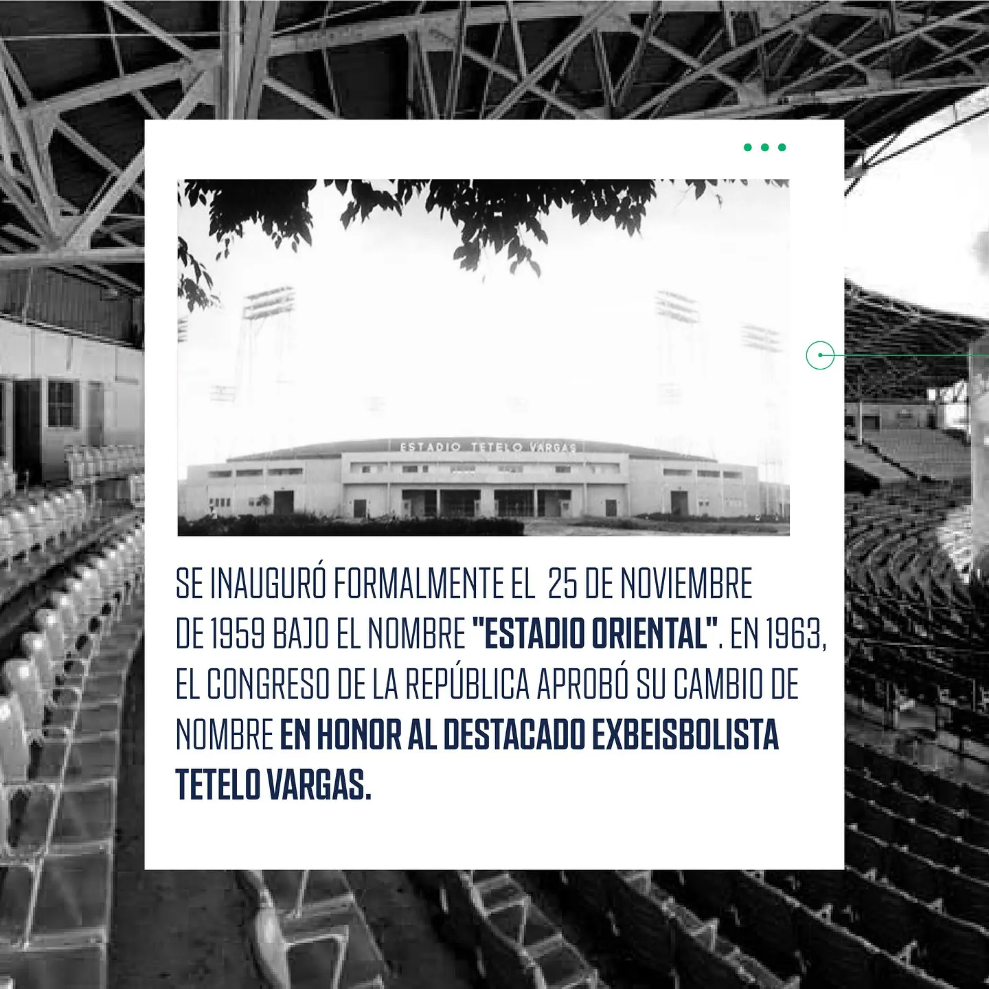 468317846_18469845844017069_7498396116768585307_n | NOTICIARIO RD Cápsula informativa del Estadio Tetelo Vargas por la Liga de Béisbol Profesional de la Rep. Dom.