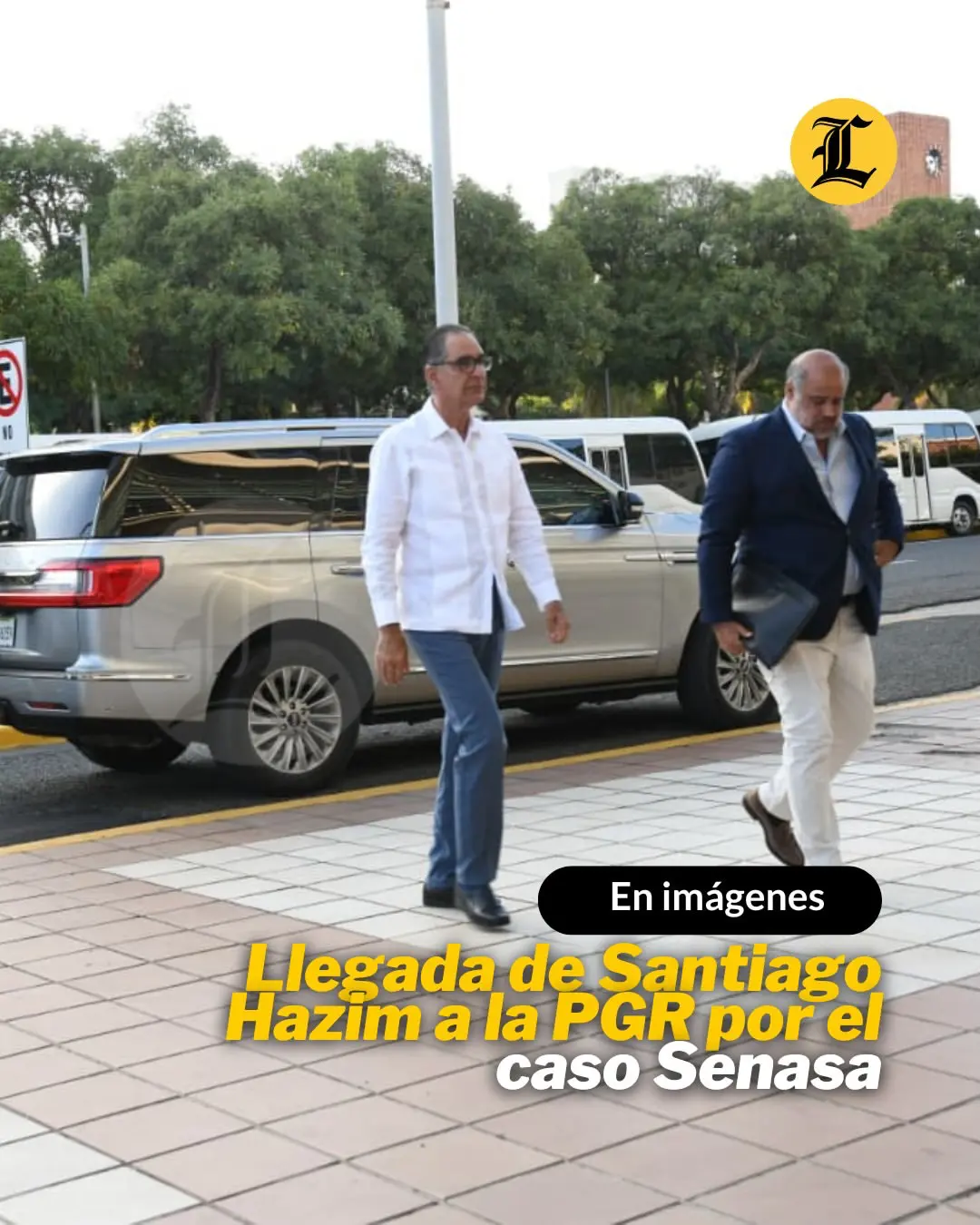 Santiago Hazim llegando a la Procuraduría General de la República. Imagen por Listín Diario. | NOTICIARIO RD Santiago Hazim llegando a la Procuraduría General de la República. Imagen por Listín Diario.