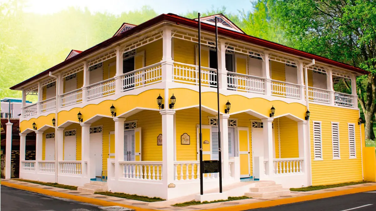 642def94d32e4 | NOTICIARIO RD La renovada casa-museo La Voz del Yuna en Bonao, provincia Monseñor Nouel. Foto por Listín Diario.