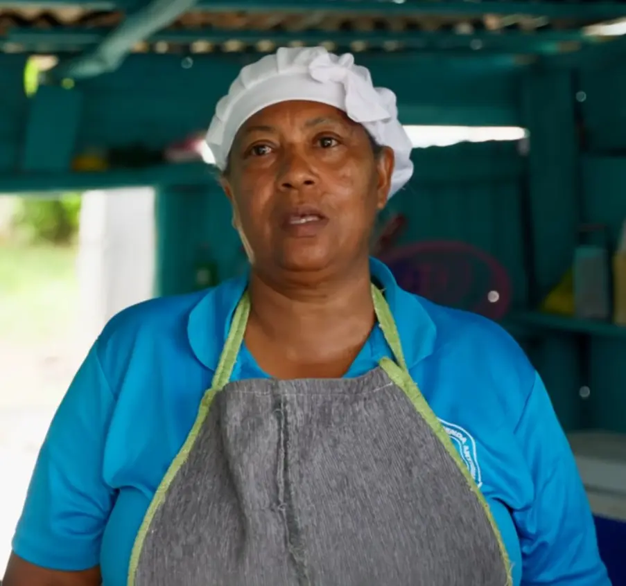 Lizandra Rivera, propietaria del Comedor La Sierva. Cortesía de Andariero DO