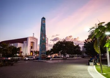 Parque Duarte en Cotuí provincia Sánchez Ramírez. Foto por puebloviejolugardevalor