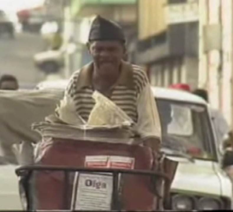 Chita La Mona. Cortesía del comercial de Barceló para la ciudad de Moca.