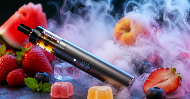 Cigarrillos electrónicos con sabor bajo alerta médica