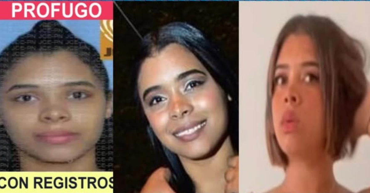 Collage of three young women in portrait photos side by side, headshots only.