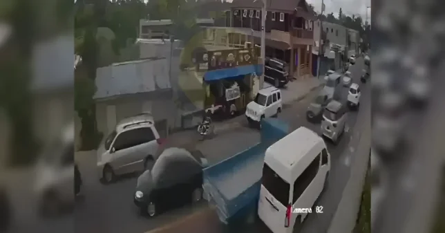 Camión provoca accidente múltiple en La Altagracia