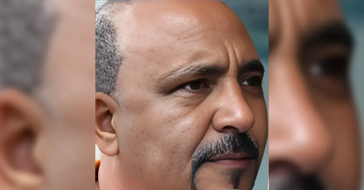 Close-up portrait of a middle-aged man with a gray-streaked goatee, looking to the right.