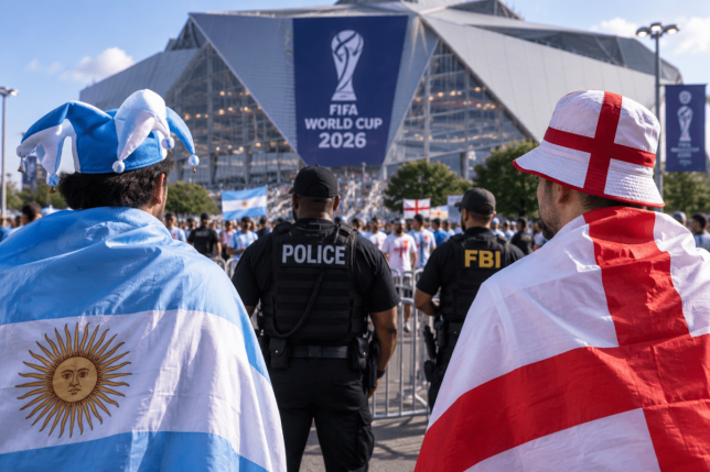 Seguridad en argentina e inglaterra: el partido más vigilado del Mundial 2026