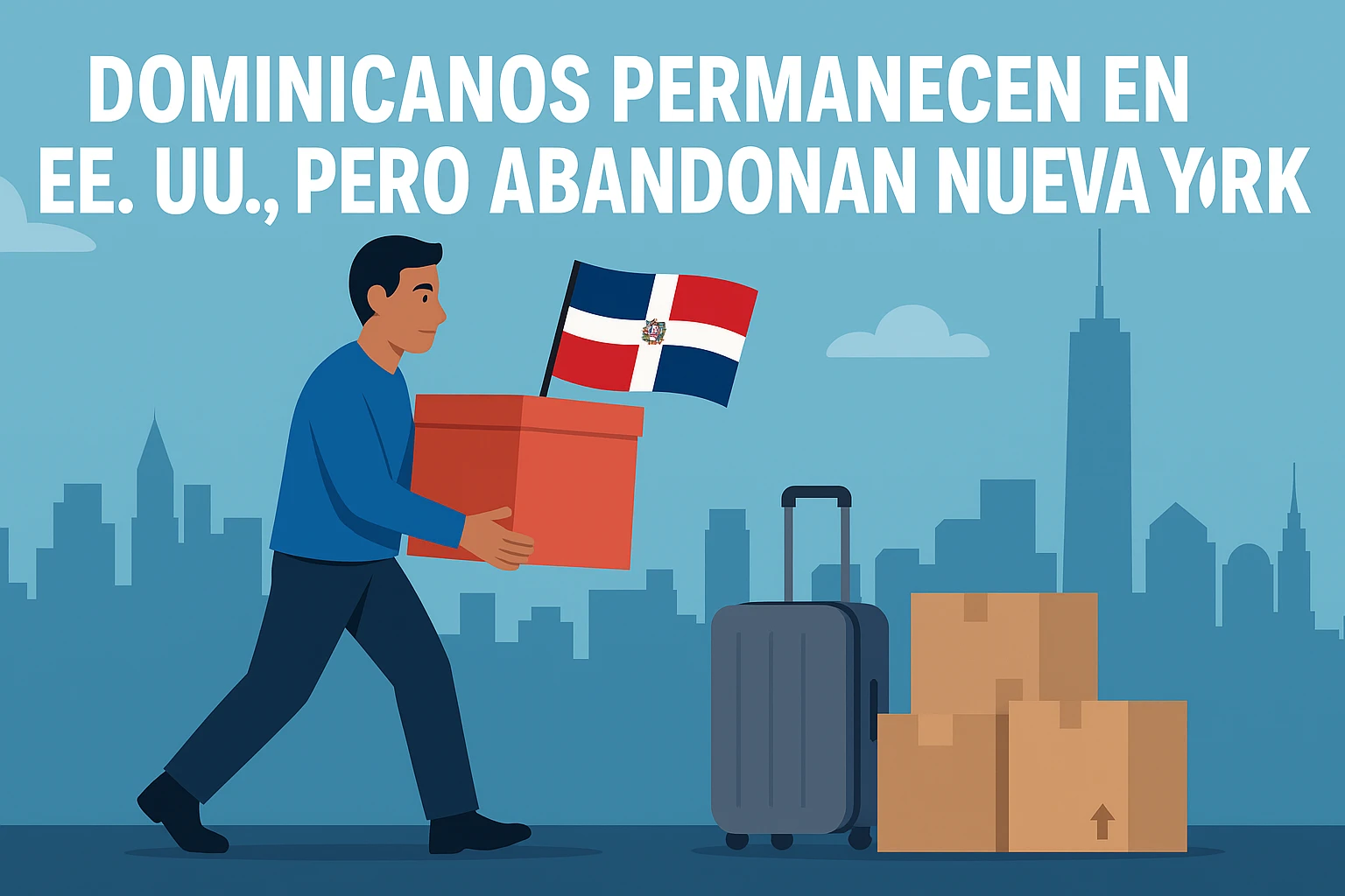 Dominicanos permanecen en EE. UU., pero abandonan Nueva York