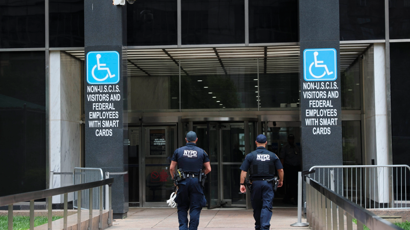 ICE Federal Plaza Manhattan tribunal