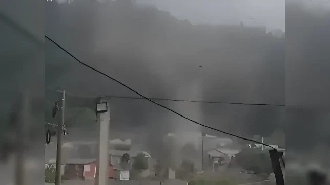 Remolino causa daños en viviendas de Constanza