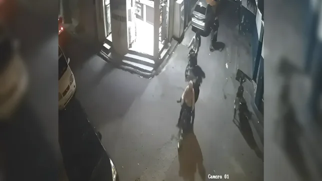 Episodio en Herrera queda captado en cámara