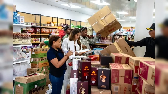 Incautan más de 119,000 productos valorados en RD$19.4 millones en comercio de Villa Consuelo
