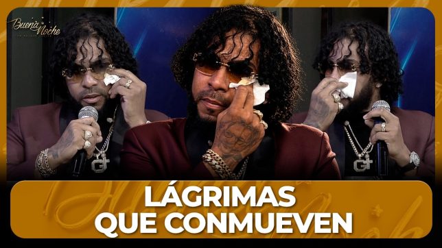 Checho Rosario rompe en llanto en entrevista con Nelson Javier.