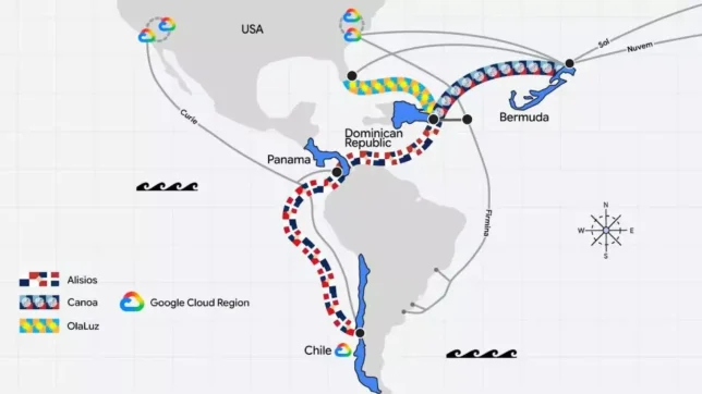De Santo Domingo a Estados Unidos y Europa: Google conectará RD con el mundo tras anuncio