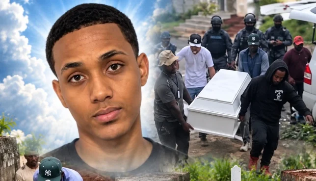 Sepultan a Michael Peluche bajo amplio dispositivo de seguridad