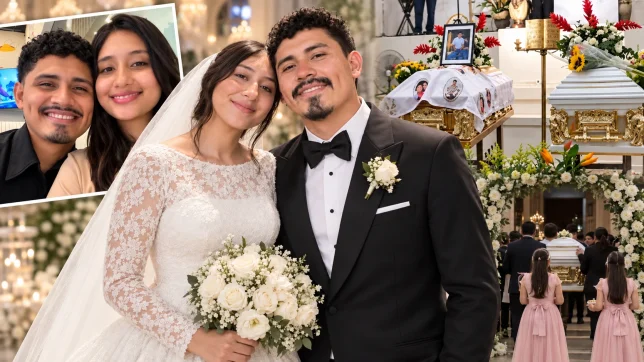 Pareja es despedida en el lugar donde celebraría su boda